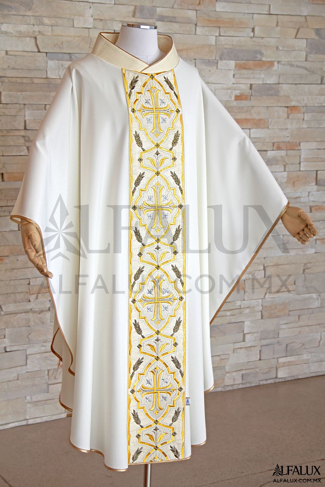 04 IMPERIAL2 Alfalux Casulla Bronce Central Brocado Blanco 200 (4)